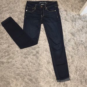 Dark Skinny Jeans - American Eagle